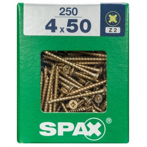SPAX CP YELLOX 4x50mm XL SPAX CP YELLOX 4x50mm XL