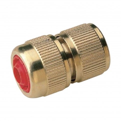 Ligação Mangueira c/Stop 19mm metal Ligação Mangueira c/Stop 19mm metal