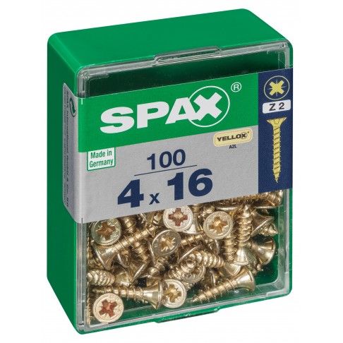 SPAX CP YELLOX 4x16mm M SPAX CP YELLOX 4x16mm M
