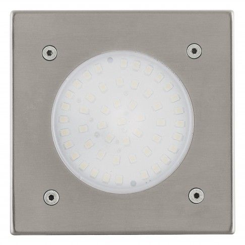 Aplique Quadrado 2,5w 190lm Inox Aplique Quadrado 2,5w 190lm Inox