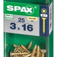 SPAX CP YELLOX 3x16mm S SPAX CP YELLOX 3x16mm S