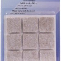 Feltros Adesivos Super 25x25mm 9 unidades Feltros Adesivos Super 25x25mm 9 unidades