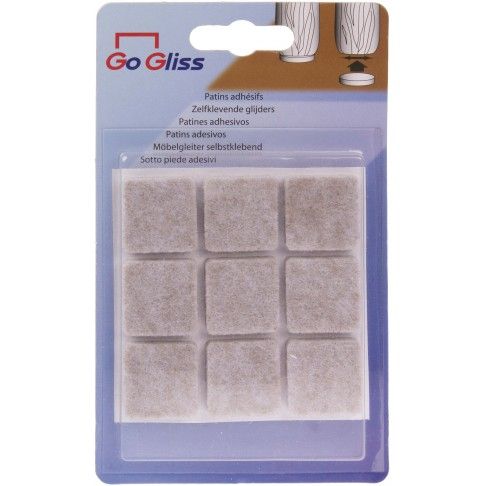 Feltros Adesivos Super 25x25mm 9 unidades Feltros Adesivos Super 25x25mm 9 unidades