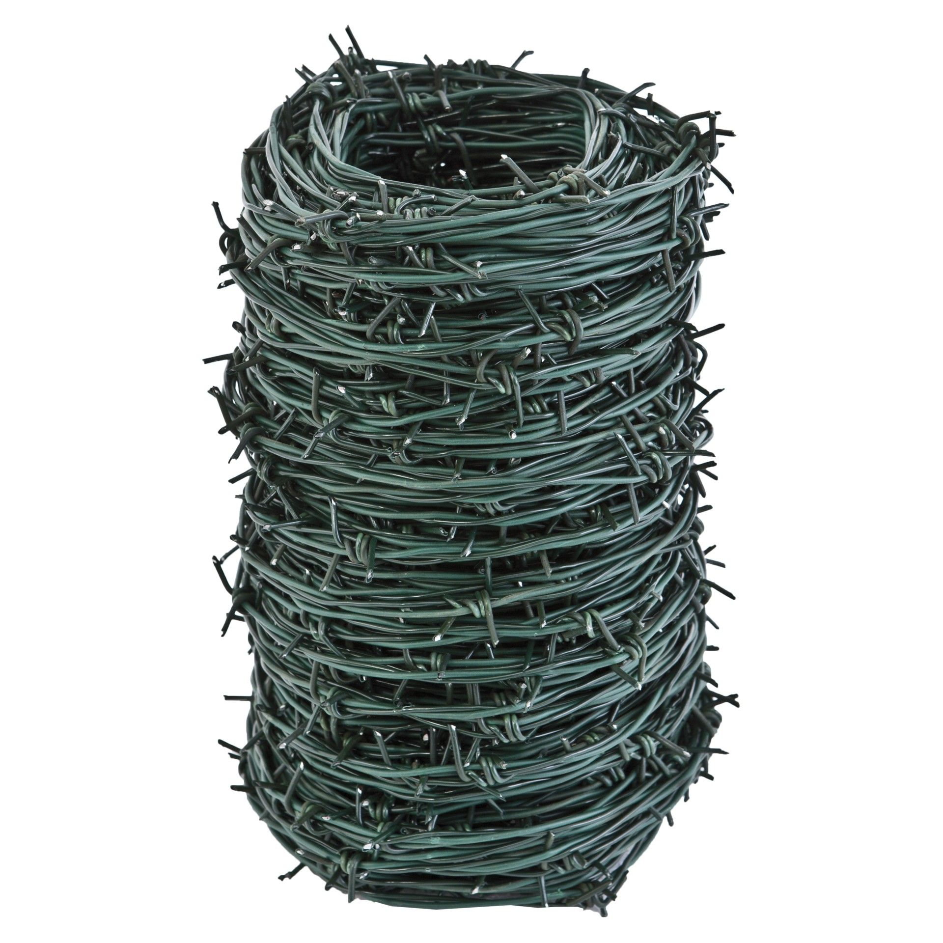 Arame Farpado Plastificado 100m