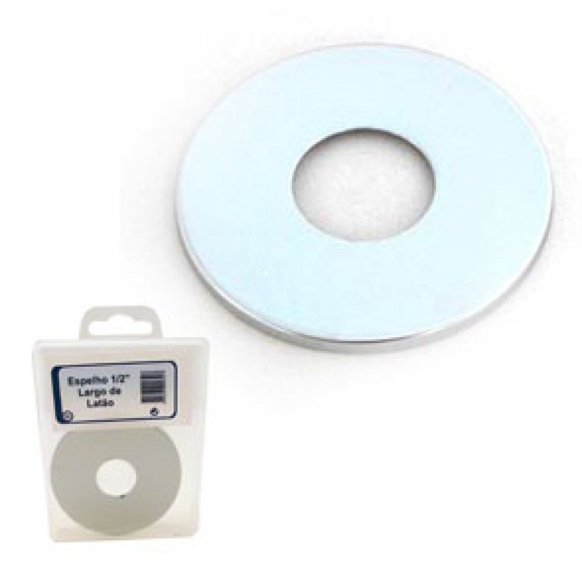 Espelho Largo Latão 1/2"