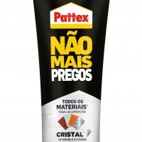Cola Montagem NãoMaisPregos Tubo Cristal 216g Cola Montagem NãoMaisPregos Tubo Cristal 216g