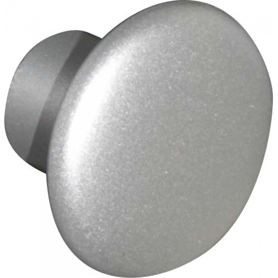 Puxador M�vel Pl�stico Alum�nio Prata 32mm