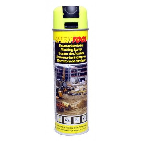Spray Marcador Neon Amarelo 500ml Spray Marcador Neon Amarelo 500ml