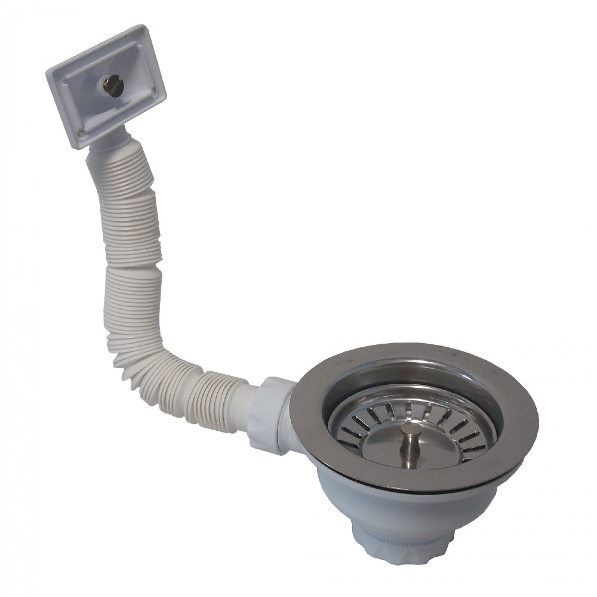 Válvula Roscada 1 1/2"Cesto C/Avs