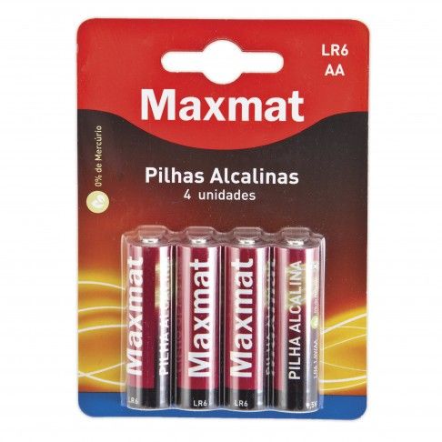 Pilha Alcalina LR06 AA Pilha Alcalina LR06 AA
