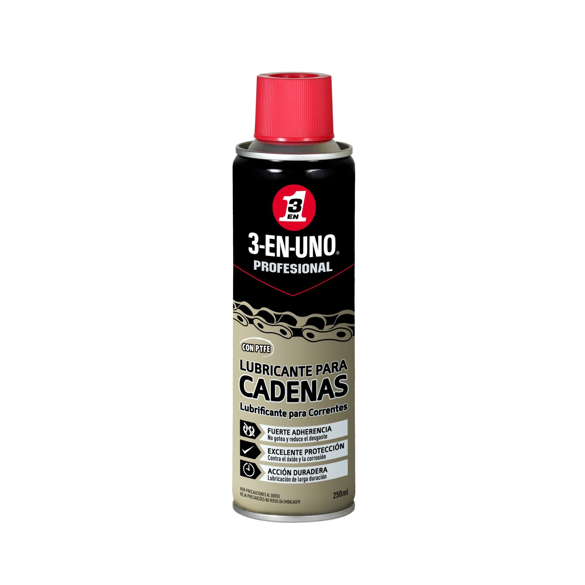 Lubrificante de Fechaduras - Spray 100ml 3-EN-UNO®