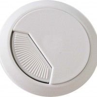 Passa Cabos Branco 60mm