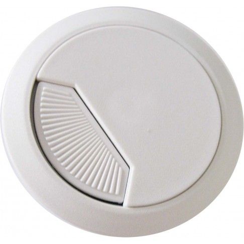 Passa Cabos Branco 60mm