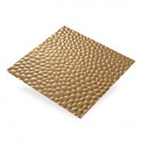 Chapa alumínio, martelado, cobre - 500x250mm Chapa alumínio, martelado, cobre - 500x250mm