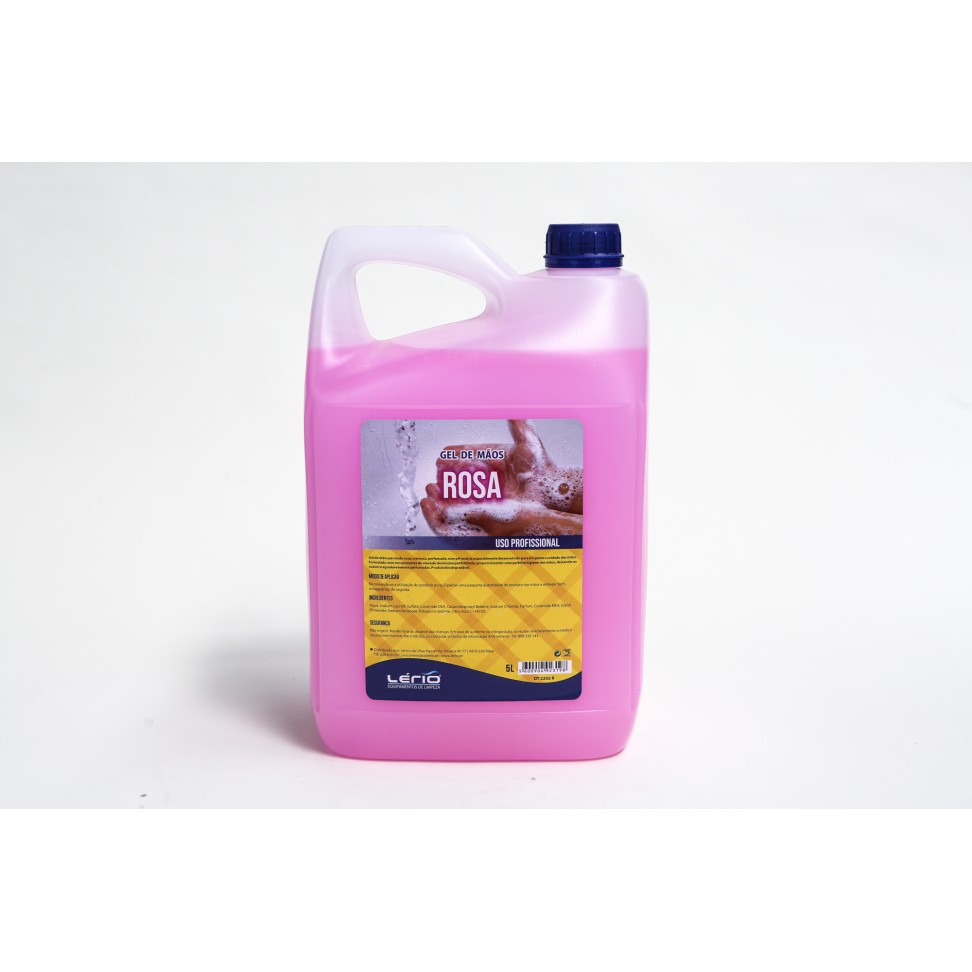 Gel para M�os Perolado Rosa 5L
