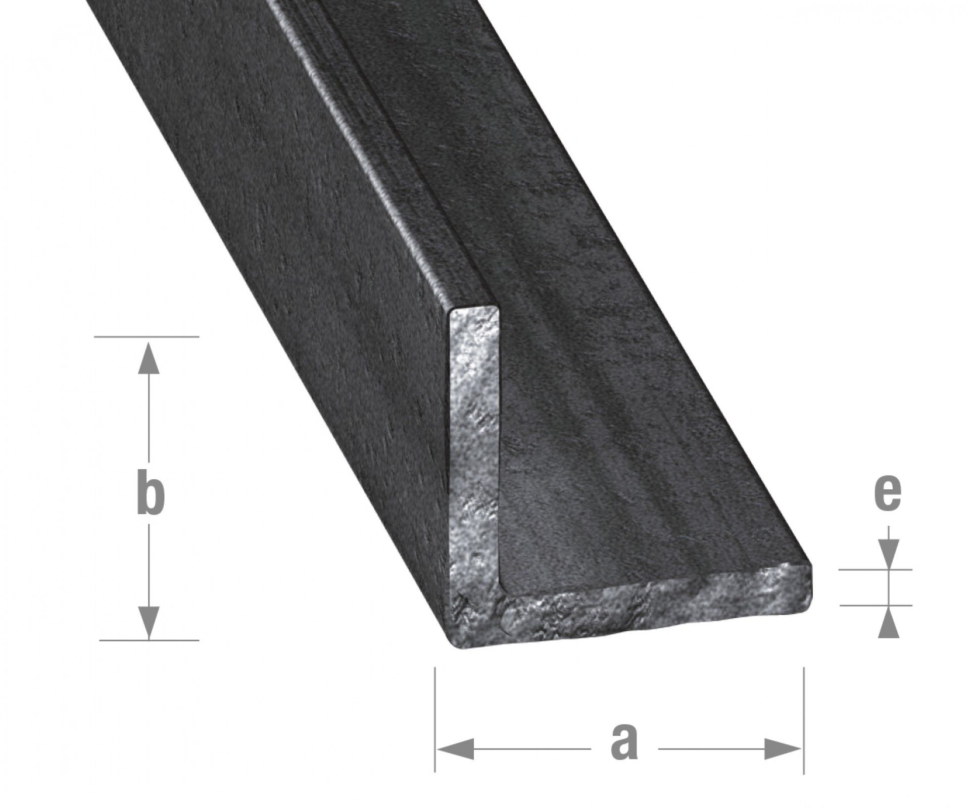 Cantoneira Aço 30x30x3mm-2m
