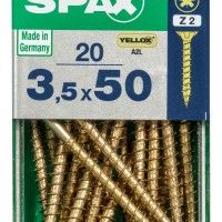 SPAX CP YELLOX 3,5x50mm S SPAX CP YELLOX 3,5x50mm S