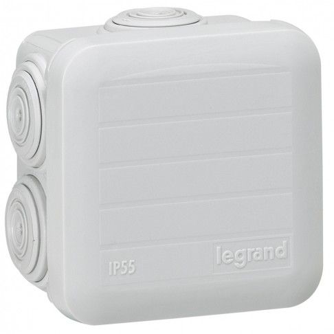 Caixa Estanque 65x65x40 C/6 Boquilhas LEGRAND Caixa Estanque 65x65x40 C/6 Boquilhas LEGRAND