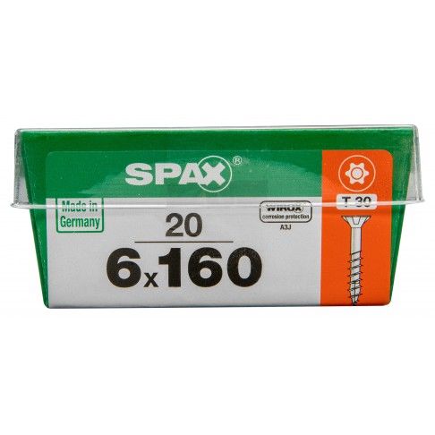 SPAX TRX CP  WIROX 6x160mm STK L