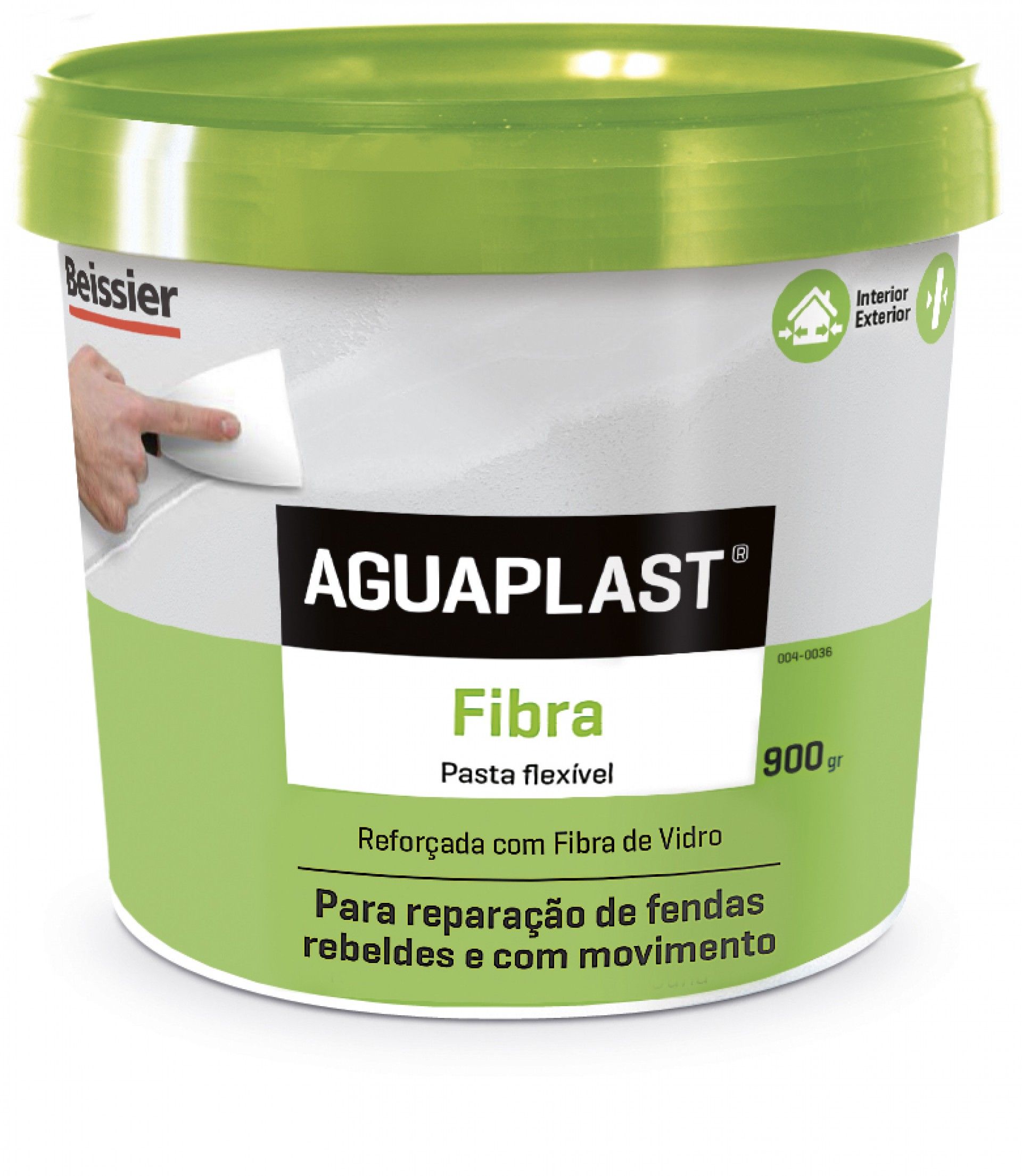 Massa AGUAPLAST Fibra Pasta 900g