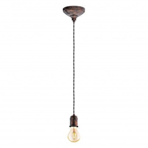 Cabo Suspensão E27 Vintage Cobre/ Preto Cabo Suspensão E27 Vintage Cobre/ Preto
