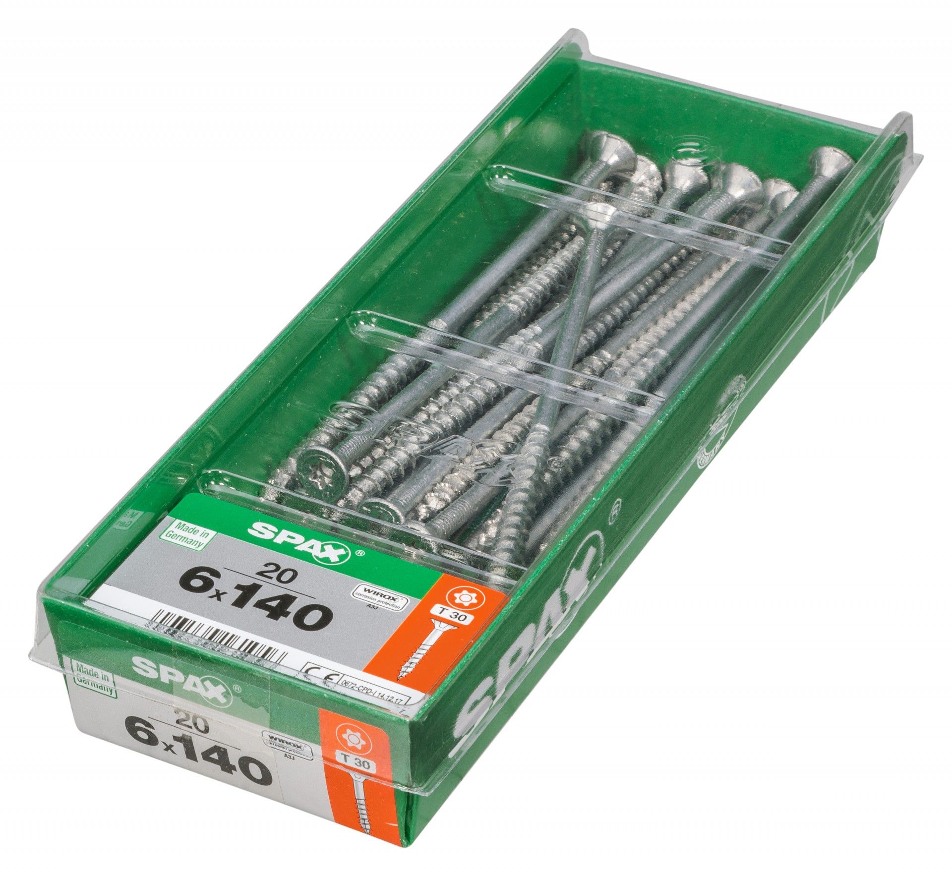 SPAX TRX CP WIROX 6x140mm STK L