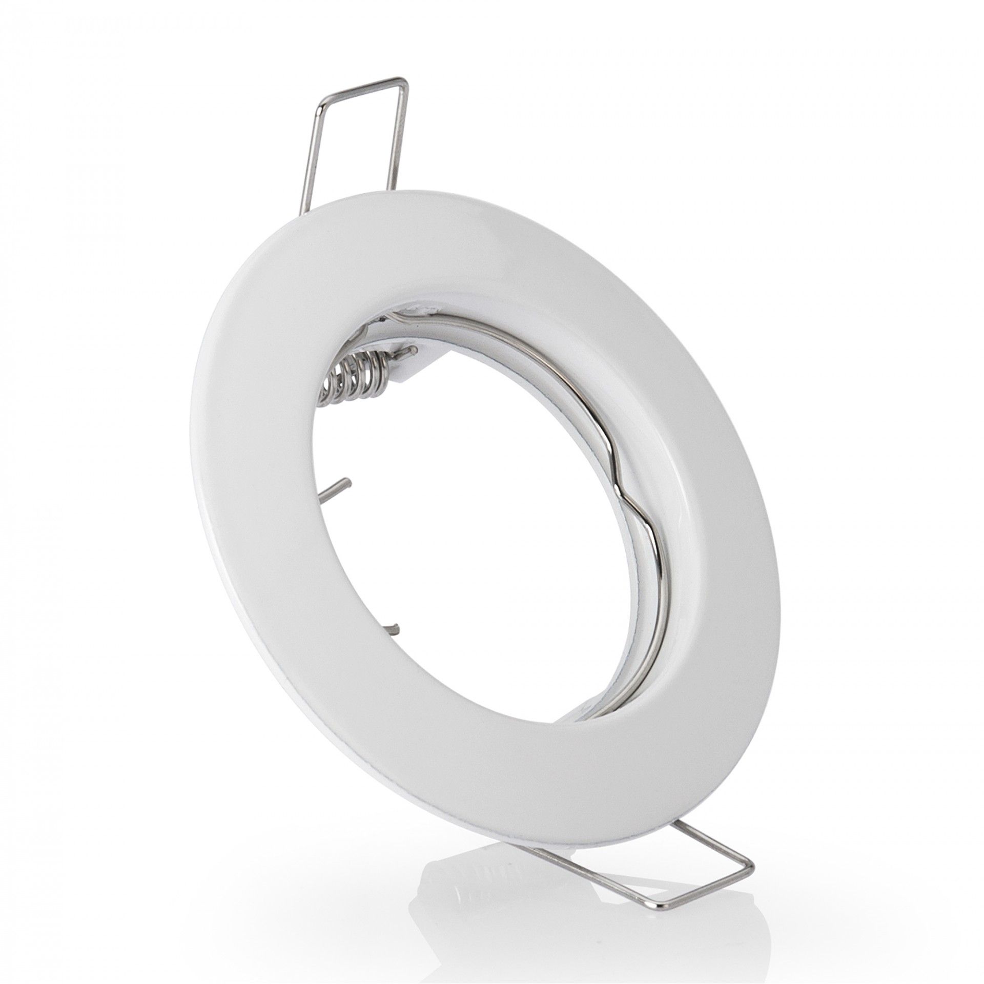 Aro Fixo Redondo Alumínio Branco