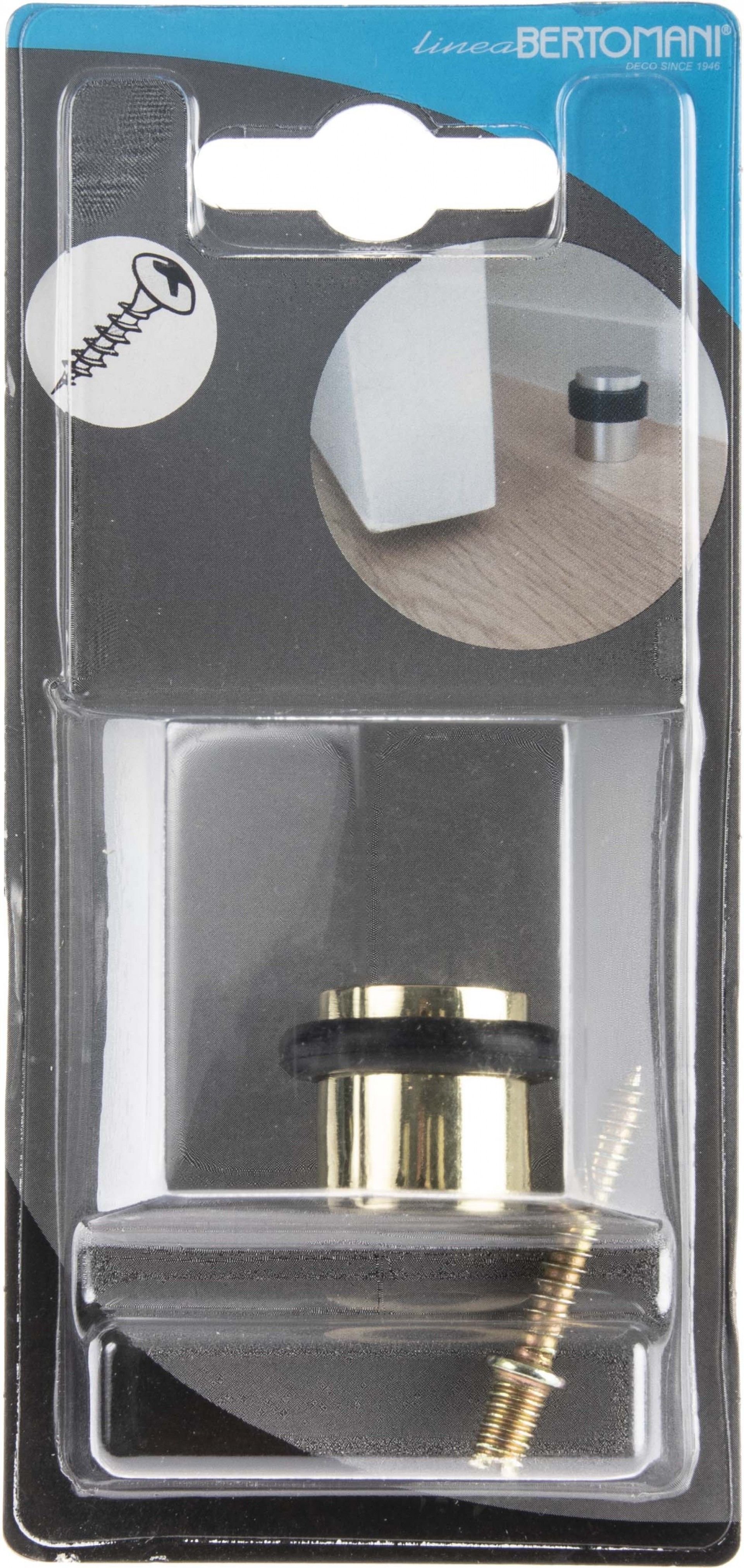 Batente De Porta 20mm Latão Polido