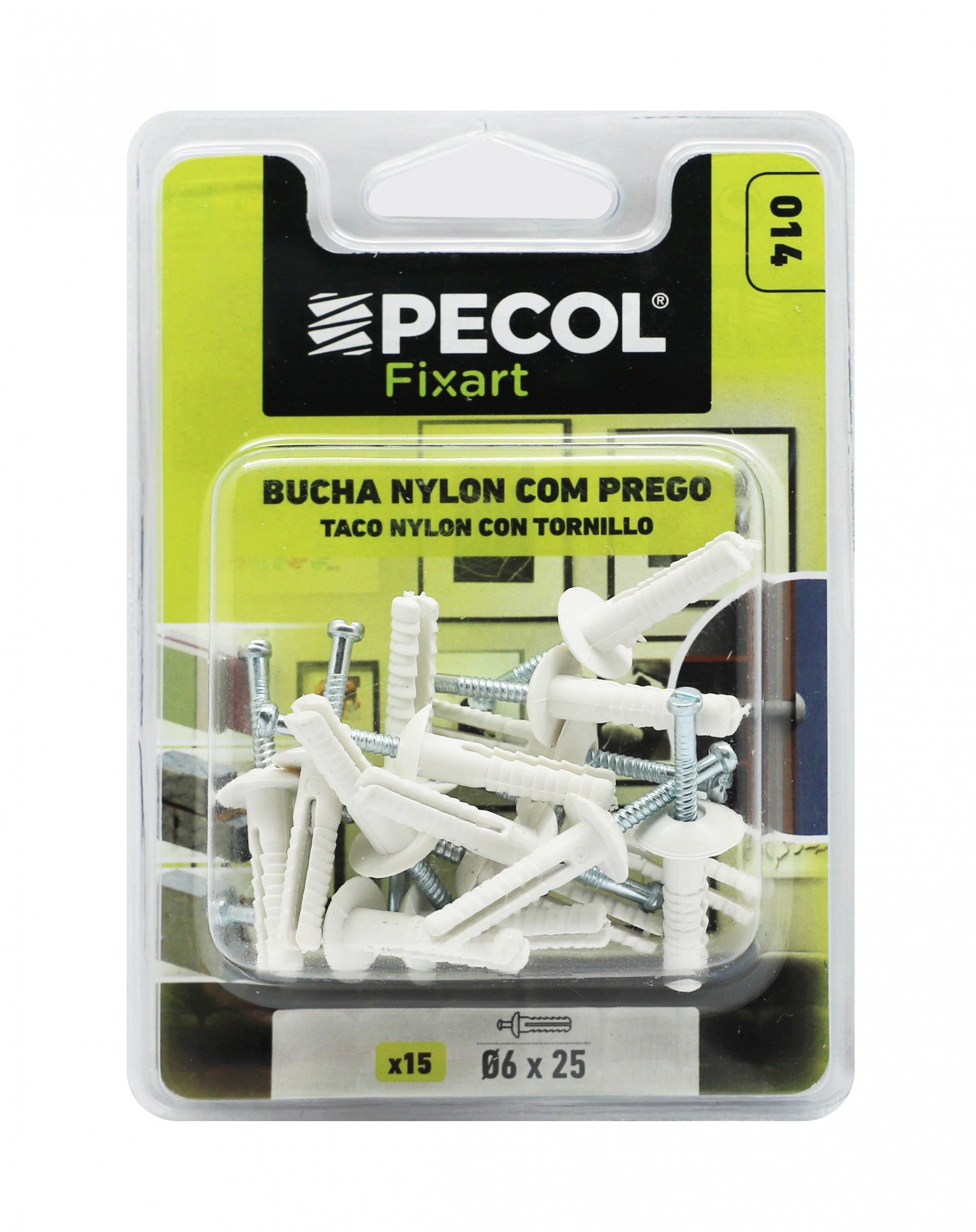 Bucha Nylon Gesso 6x25