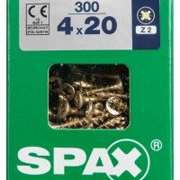 SPAX CP YELLOX 4x20mm L SPAX CP YELLOX 4x20mm L
