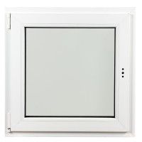 Janela PVC Vidro Duplo 100x100cm Janela PVC Vidro Duplo 100x100cm
