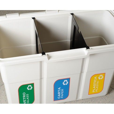 Ecoponto Domstico 75L Branco