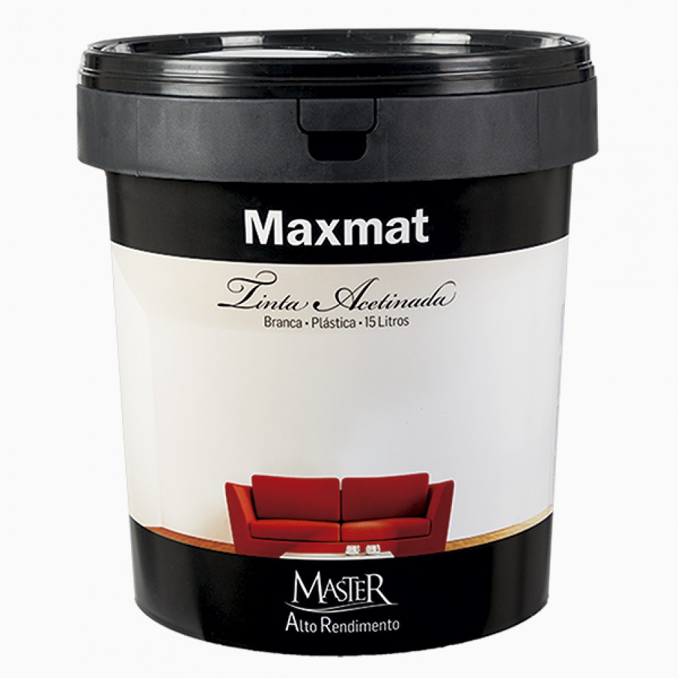 Tinta Master Interior Branca  Acetinada 15L