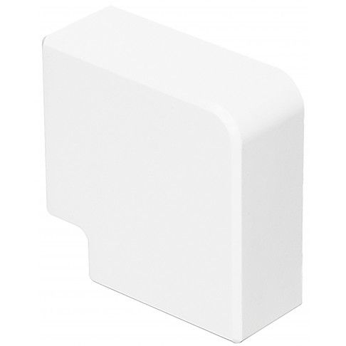 Angulo Plano para Calha 12x7mm Branco Angulo Plano para Calha 12x7mm Branco