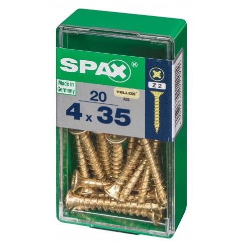 SPAX CP YELLOX 4x35mm S SPAX CP YELLOX 4x35mm S