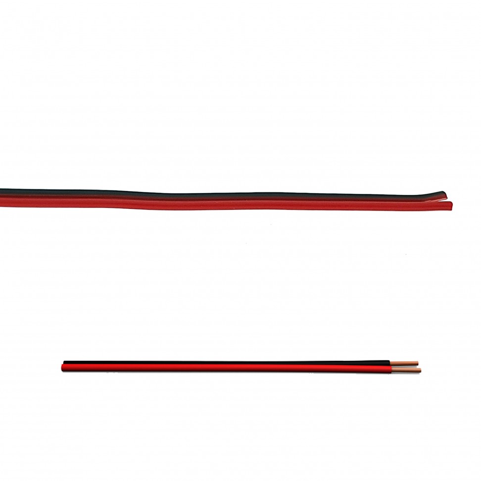 Cabo Hifi 2x0.75mm� Preto/Vermelho 1m
