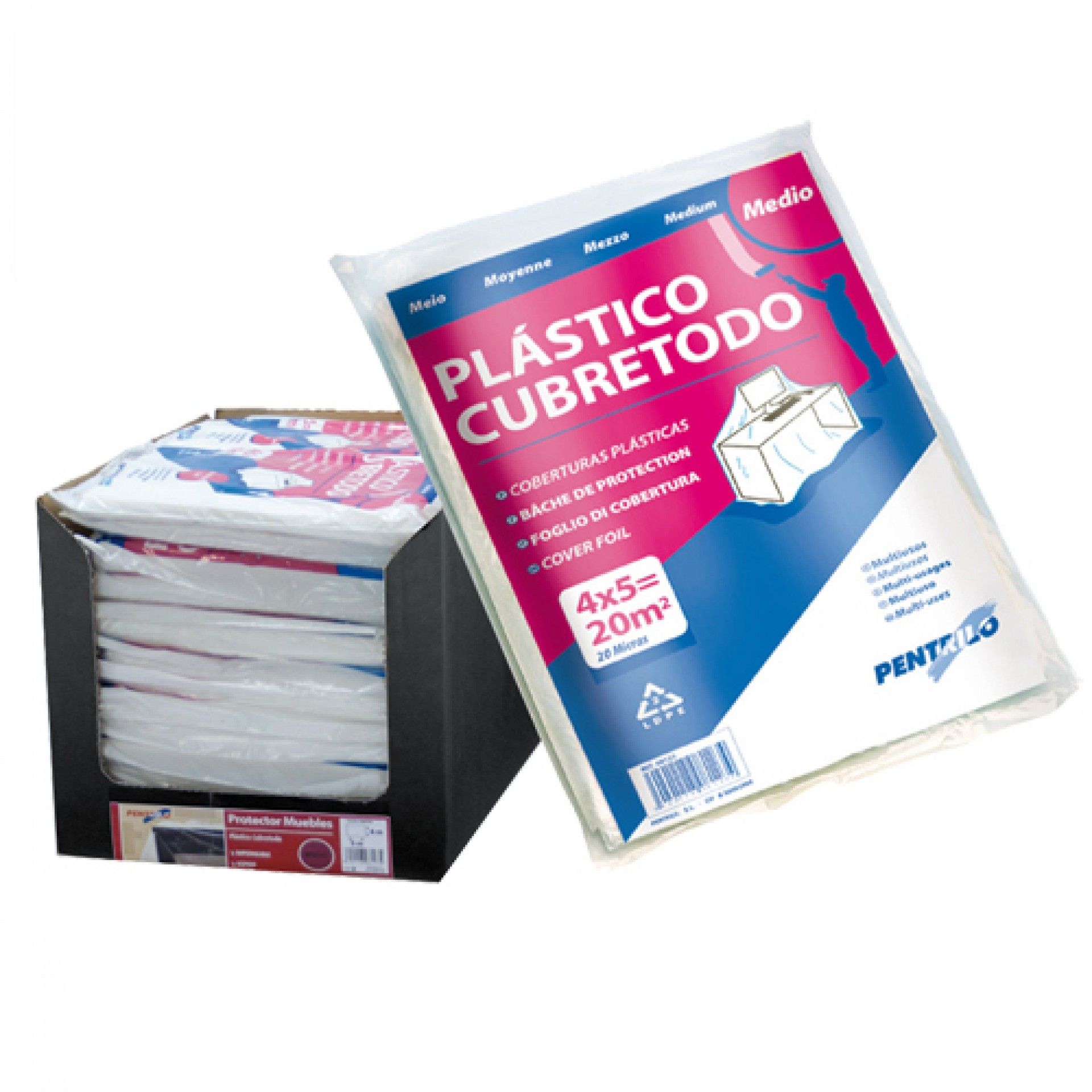 Cobertura de Plástico Médio 4x5m