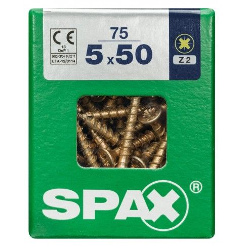 SPAX CP YELLOX 5x50mm L 