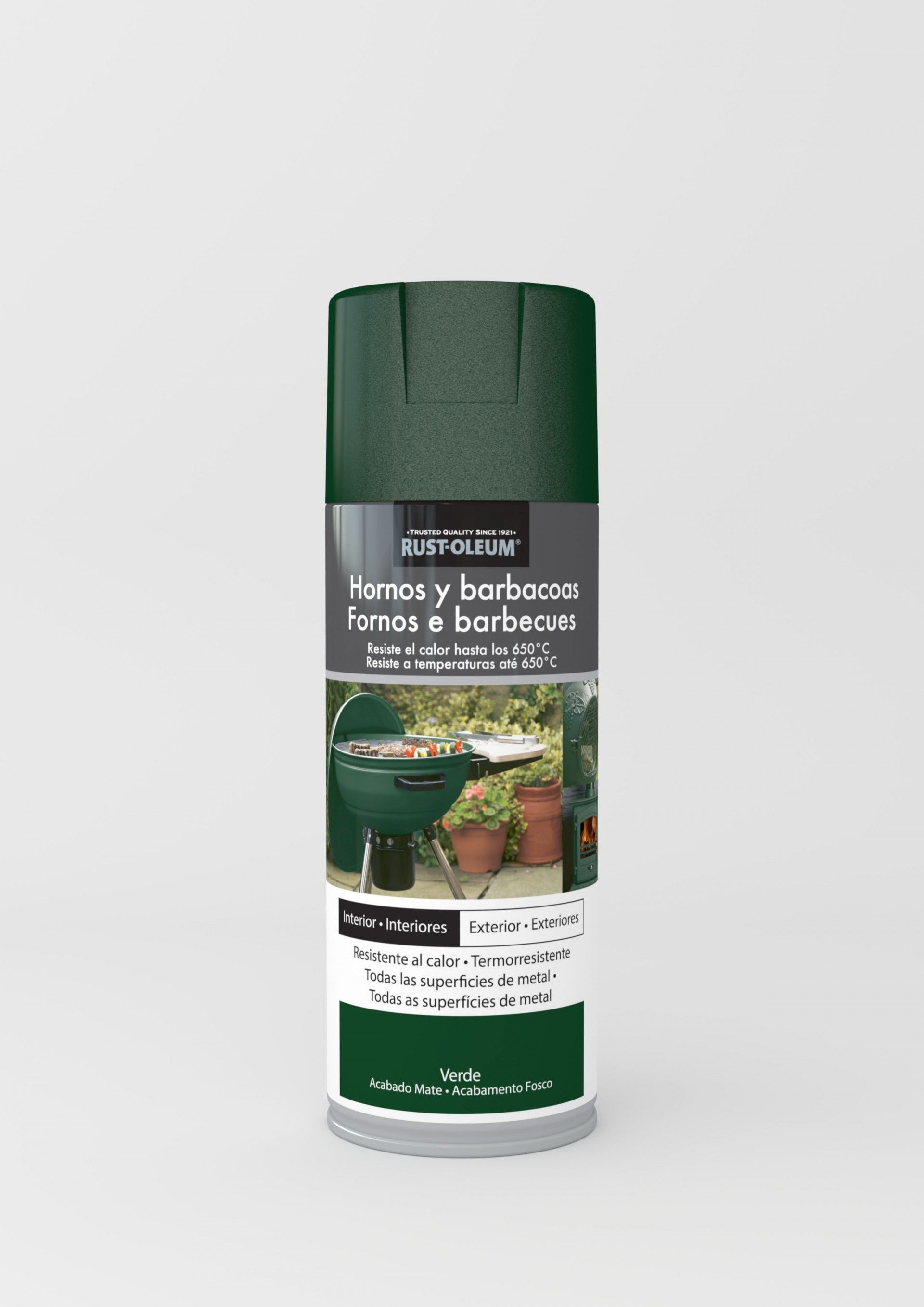 Spray Rust Barbecue Verde Mate 400ml