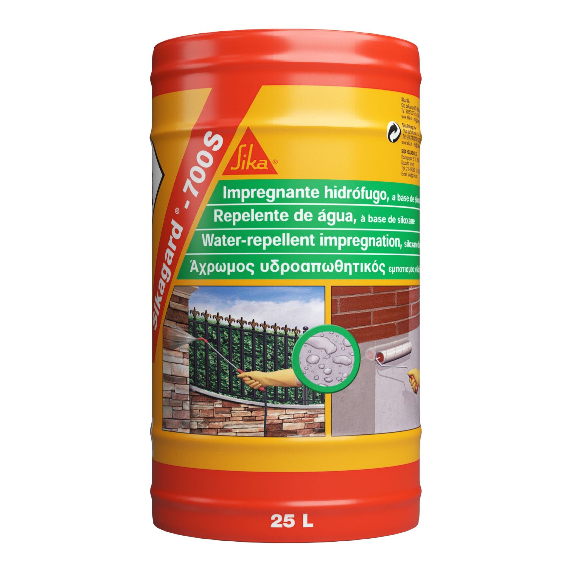 Repelente de Água Sikagard 700S 25L