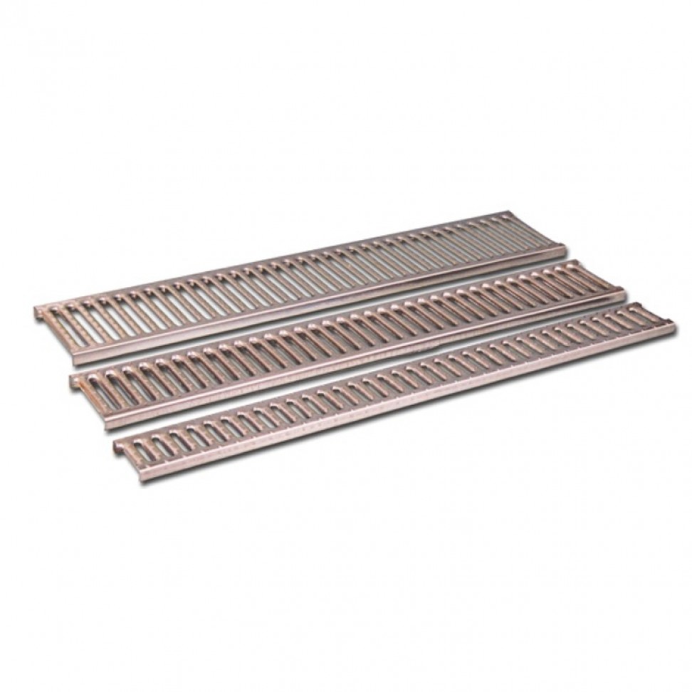 Grelha Estampada Galvanizada 1000x150x25 Refor�ada
