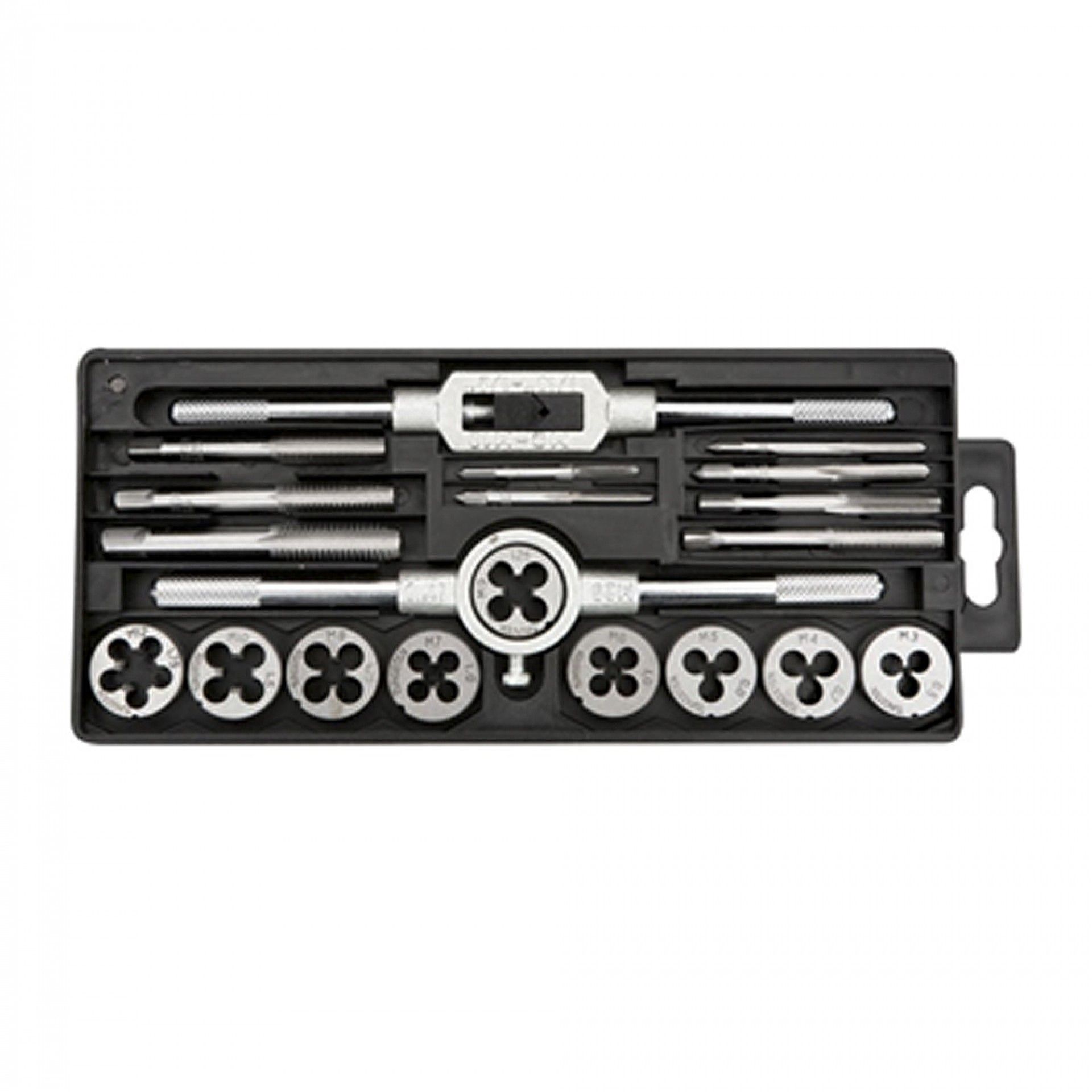 Conjunto Chaves Roscas 20 Peças M3 - M12