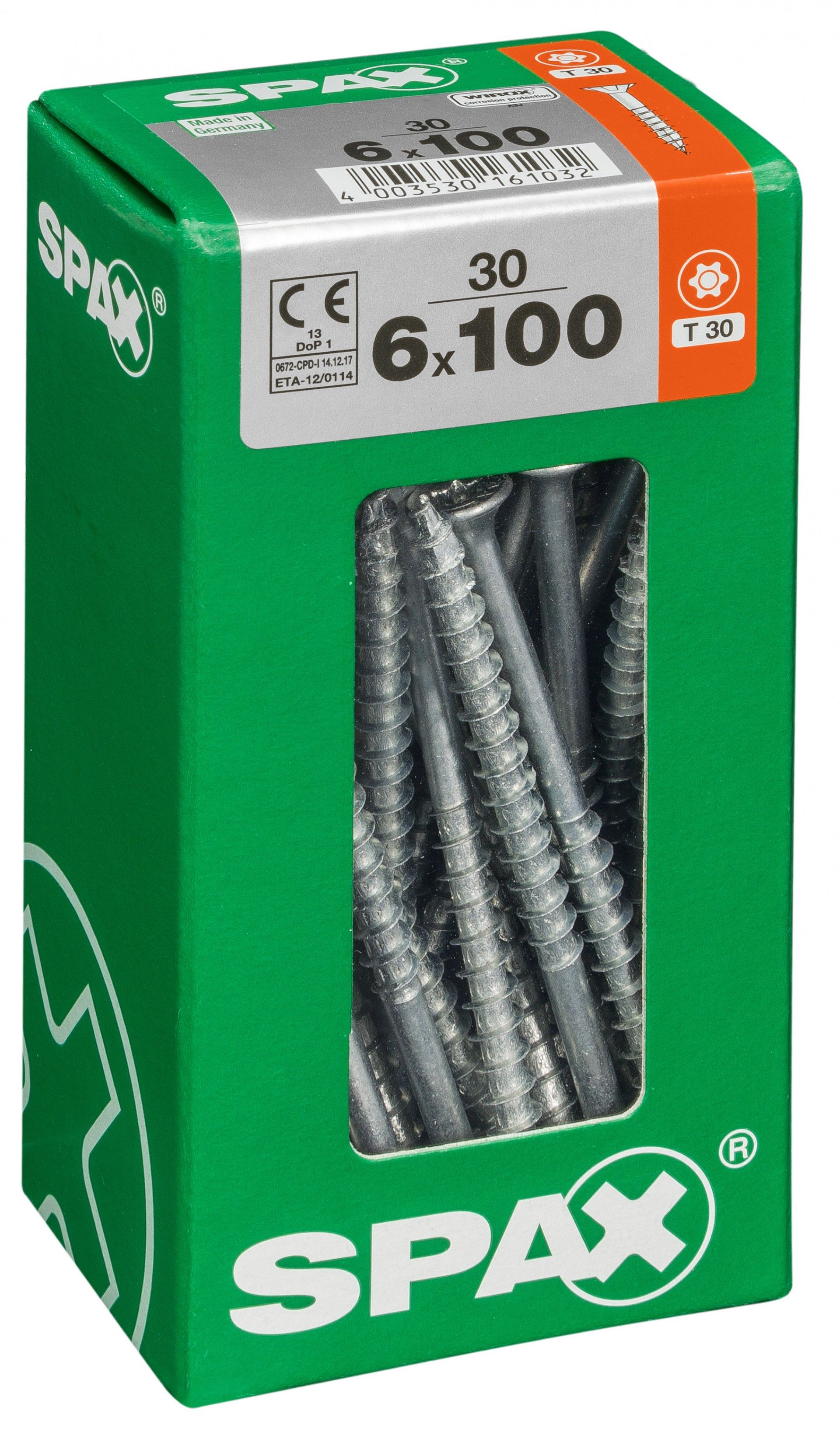 SPAX TRX CP WIROX 6x100mm L