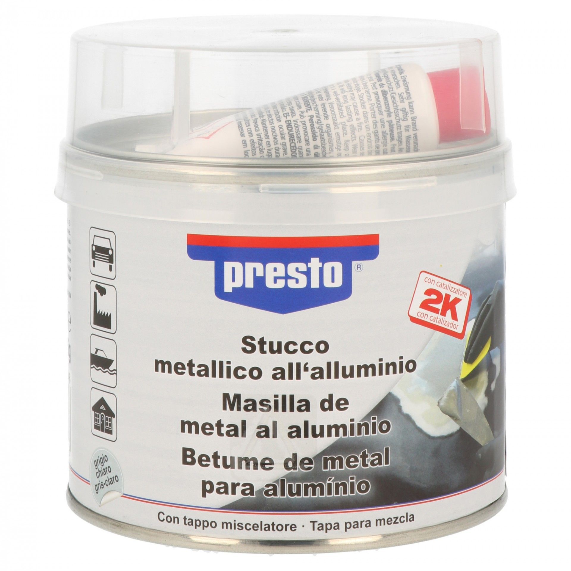 Massa de Metal Alumínio 250g