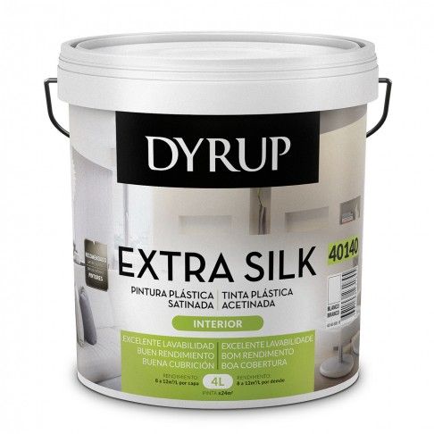 Tinta ExtraSilk Interior Acetinada Branco 4L Tinta ExtraSilk Interior Acetinada Branco 4L