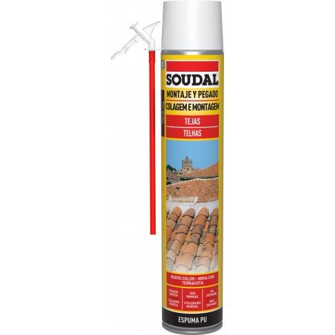 Espuma PU Manual para Telhas Terracota 750ml Espuma PU Manual para Telhas Terracota 750ml