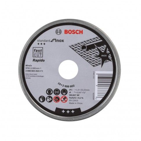 Discos Inox 125MM 10 unidades Discos Inox 125MM 10 unidades