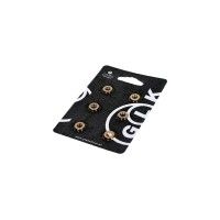 Anilha P/ dobradiça Latão Polido 6 unidades Anilha P/ dobradiça Latão Polido 6 unidades