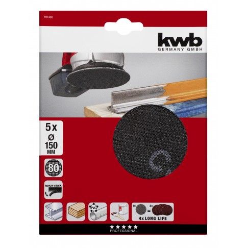 Lixas Abrasivas150MM GR 80 5 unidades Lixas Abrasivas150MM GR 80 5 unidades