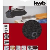 Lixas Abrasivas150MM GR 80 5 unidades Lixas Abrasivas150MM GR 80 5 unidades